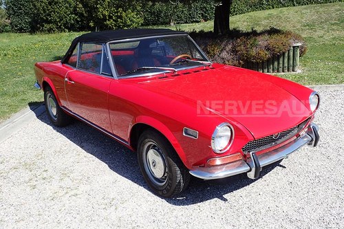 1970 Fiat 124 Spider BS1 VERKAUFT
