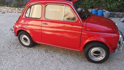 1972 Fiat 500 L Red