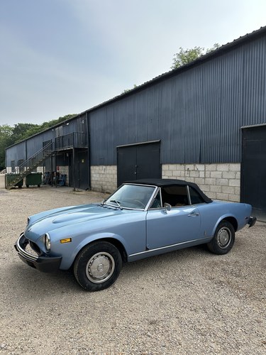 FIAT 124 Spider LHD 1977 Project Car. SOLD