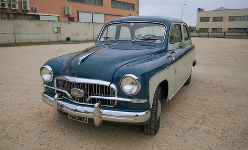 Fiat 1400 B del 1957 - Targa ASI Oro