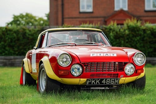 1972 Fiat 124 Sport Spider - Group 4 Evocation VENDUTO