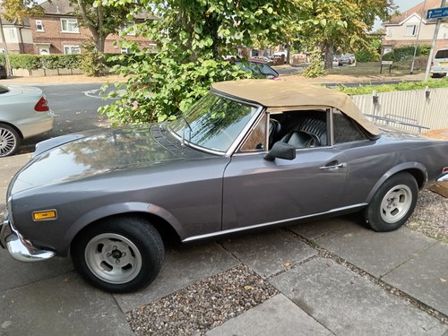 1971 Fiat 124 Spider BS1 package; End of Season Sale