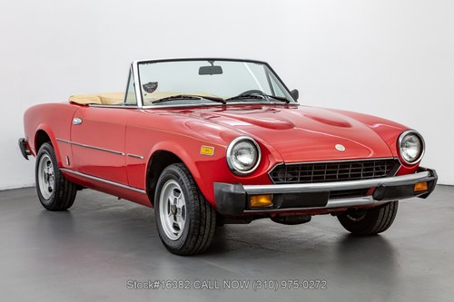1981 Fiat 124 Sport Spider 2000 Kaufen Bei