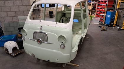 Fiat 600 Multipla unfinished project with donor