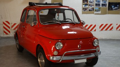 1970 Fiat 500 Lusso, folding top, exceptionally restored