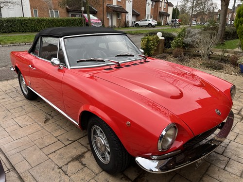 1972 Fiat 124 Sport Spider