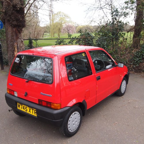 1994 Fiat Cinquecento 0.9 Modern Day 30 Year Old Classic. For Sale