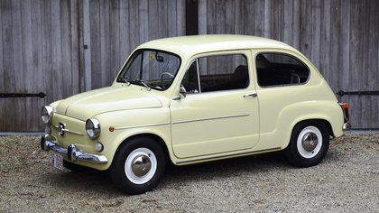 Completely restored Fiat 600D (LHD)