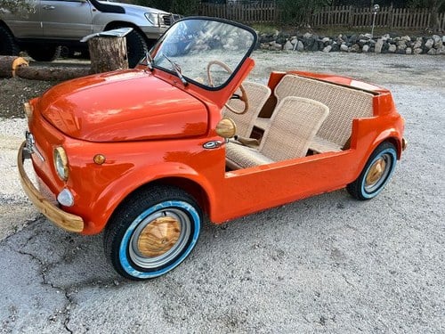 Awesome Jolly Fiat 500 Elettrica 2024-Engine made in JAPAN VERKAUFT