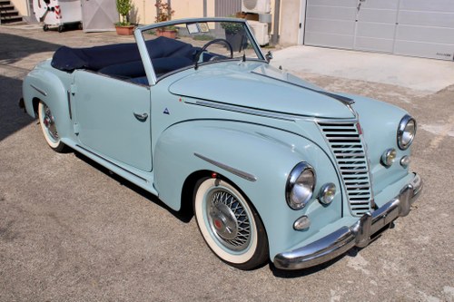 1952 Fiat 1100 E Stella Alpina Monviso