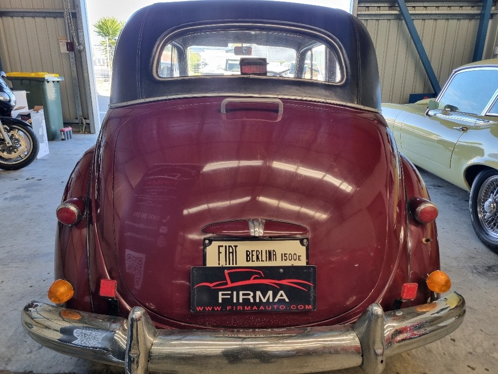 1949 Fiat 1500E 6C Berlina Sedan at FIRMA Australia, foto 11