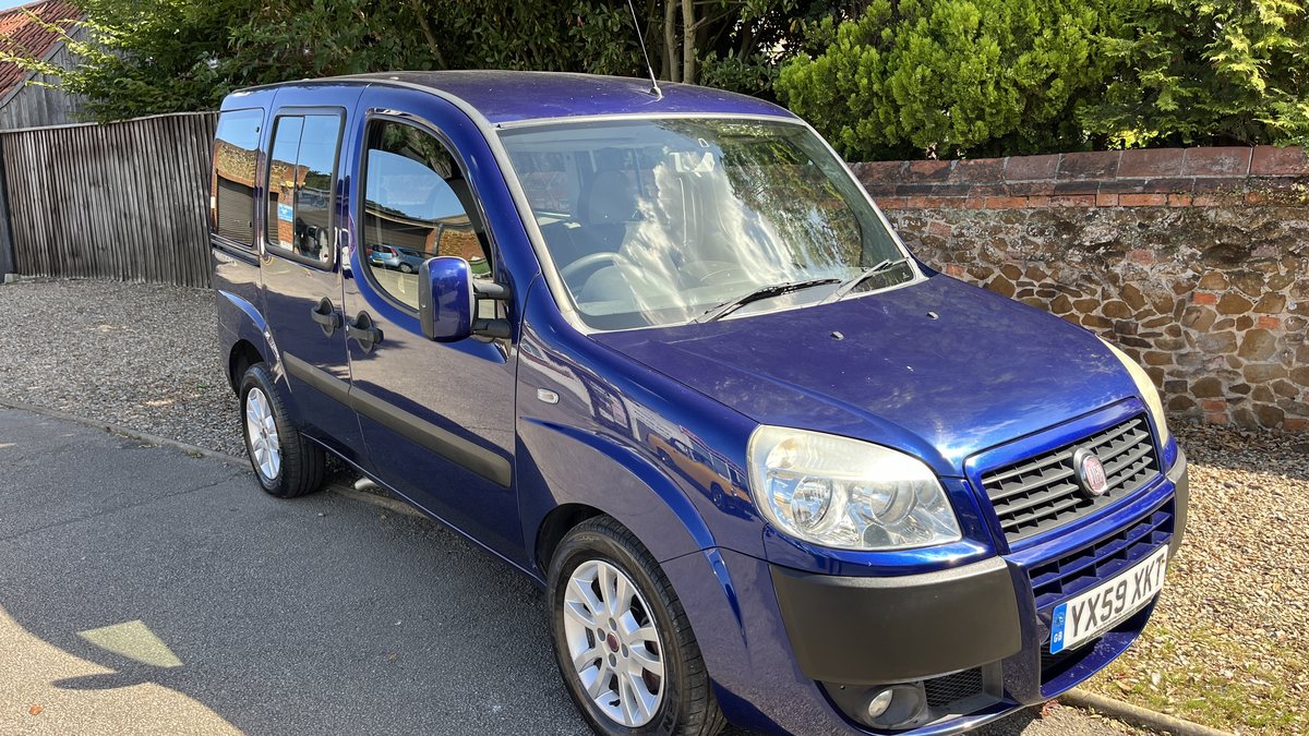 2009 Fiat Doblo Blue Manual 5 Speed Right Hand Drive In Dersingham 2009 Fiat Doblo Blue Manual 5 Speed Right Hand Drive In Dersingham