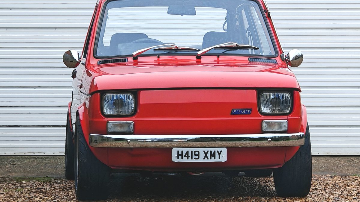 1990 Fiat 126 Red Manual, 5 speed Right Hand Drive in King's Lynn ...