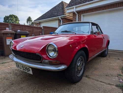 1976 Fiat 124 Spider Original