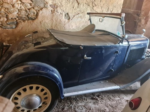 FIAT 508 Balilla rodster cabriolet - 1934 Te koop