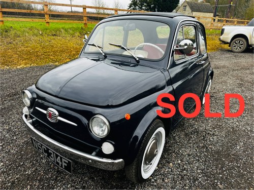 1968 CLASSIC FIAT 500 F "SOLD"