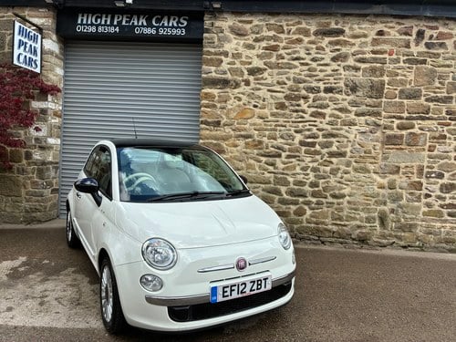 2012 12 FIAT 500 1.2 LOUNGE. 30310 MILES. £35 RFL. A vendre