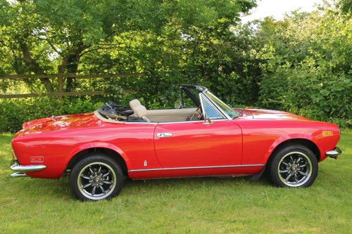 1978 Fiat 124 Spider 1800 REDUCED