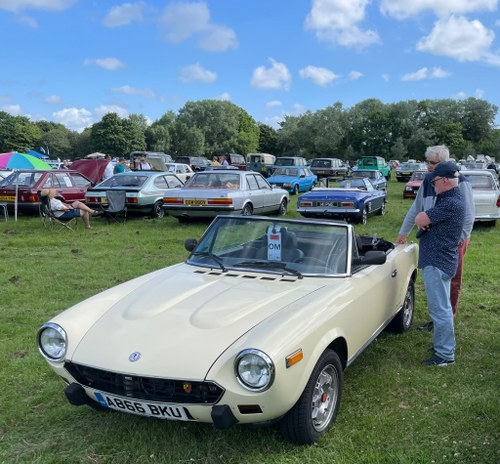 SOLD 1984 Fiat Pininfarina 124 Spider Europa Classic
