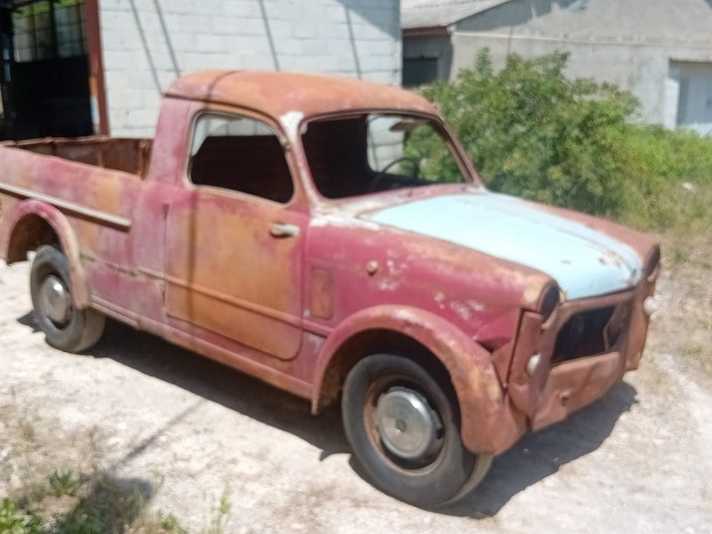 1955 Fiat 1100 Industriale 207 Pick Up Matching Numbers