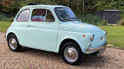 Fiat 500F -1968-Round speedo-Spearmint Blue - Bellissimo ! Kaufen Bei