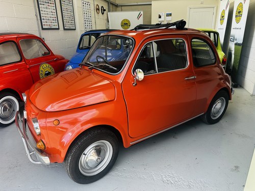 1971 CLASSIC FIAT 500 L RHD 650CC ENGINE AND SYNCHRO GEARBOX