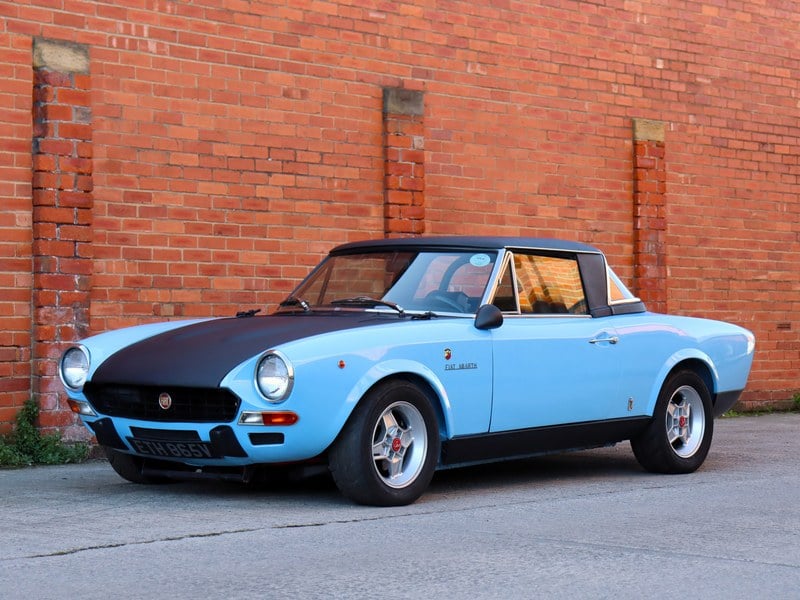 1980 Fiat 124 Sport Spider Abarth Stradale Evocation