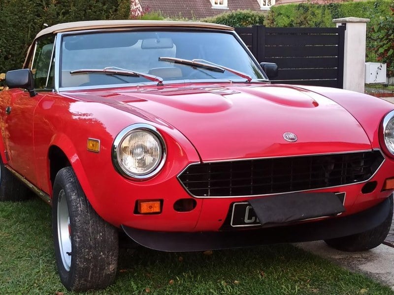 1981 Fiat 124 Spider Original