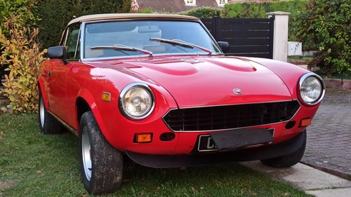 1981 Fiat 124 Spider Original In vendita