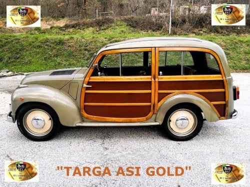 GIARDINIERA Fiat 500 C Woody 1950 Time Capsule ASI GOLD ! Kaufen Bei