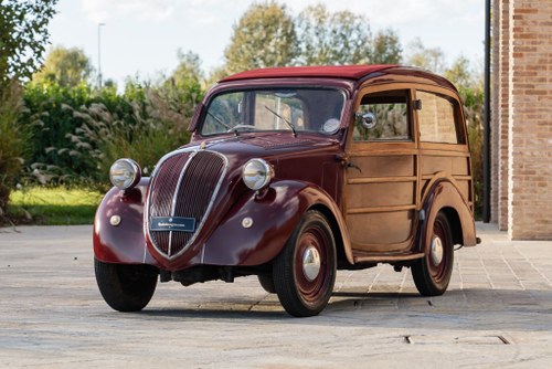 1949 FIAT 500A “TOPOLINO” GIARDINIERA ESEMPLARE UNICO Te koop