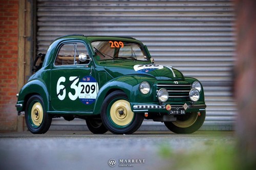 1951 FIAT 500 Topolino Ex Mille Miglia 1952 For Sale