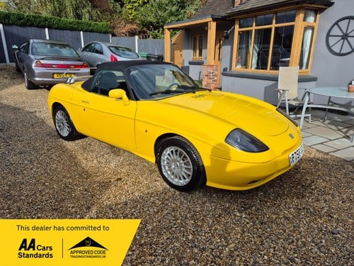 1997 Fiat Barchetta 1.8 16v Convertible 2dr Petrol Manual (L VERKOCHT