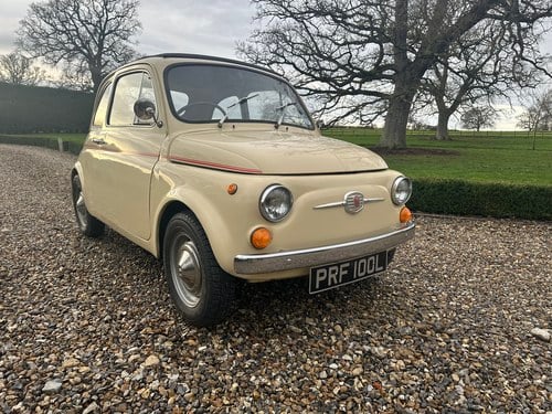 1972 Fiat 500 S SOLD