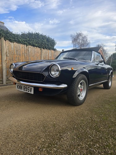 1979 Fiat 124 Spider Original