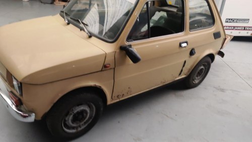 1972 FIAT 126 4 PLACES 5 PORTES In vendita