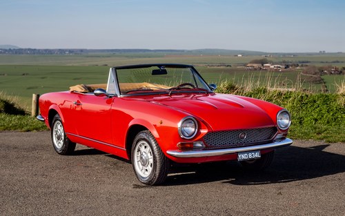 1973 1972 Fiat 124 Sport Spider - Abarth cams and more, EPIC! VENDIDO