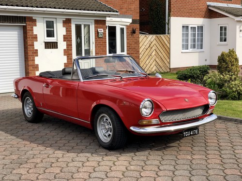 1967 Fiat 124 Spider Convertable