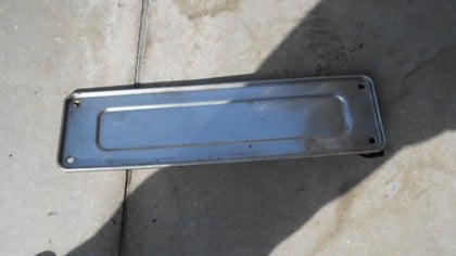 Front licence plate holder Fiat Dino