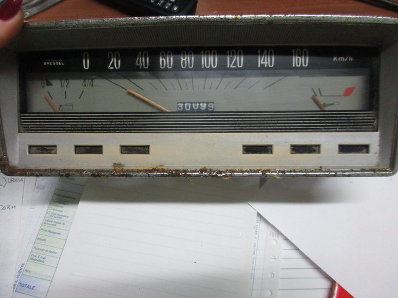 Instrument panel for Fiat 850 Berlina