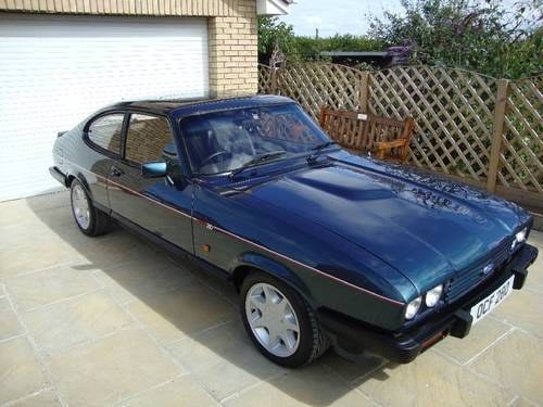 1987 Ford Capri 280 Brooklands Turbo Technics 38,000 miles For Sale by Auction