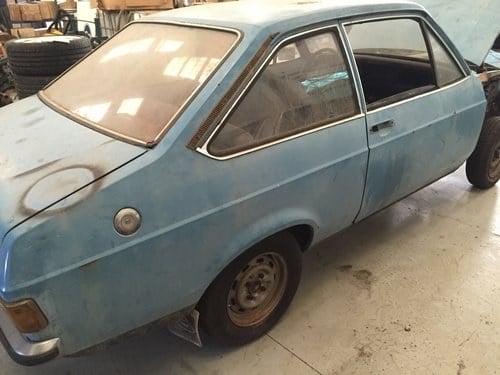 1976 Ford Escort MK2 Rolling Shell - LHD For Sale