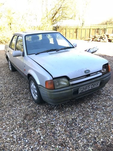 1988 Ford Orion Ghia 1600 EFI 1 Owner / History For Sale