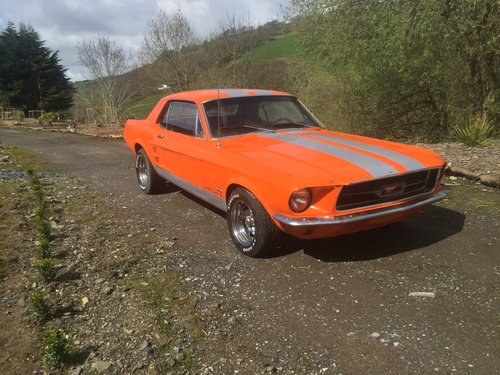 1967 Custom-Orange-Flick 3 speed manual one off For Sale