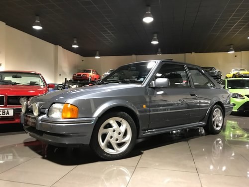 1987 FORD ESCORT RS TURBO SERIES 2 54,741 MILES AND 3 OWNERS VENDUTO