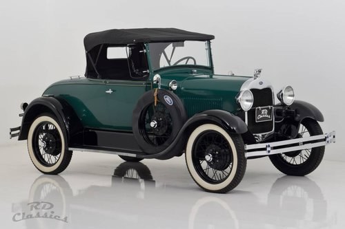 1928 Ford Model A Roadster / Sehr Originaler Top Zustand! For Sale