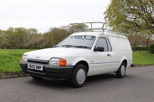 Ford Escort Bonus Van 1991 - To be auctioned 27/07/2018 For Sale by Auction