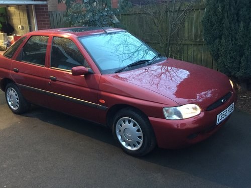 Ford escort flight 1999  only covered 24k from new For Sale