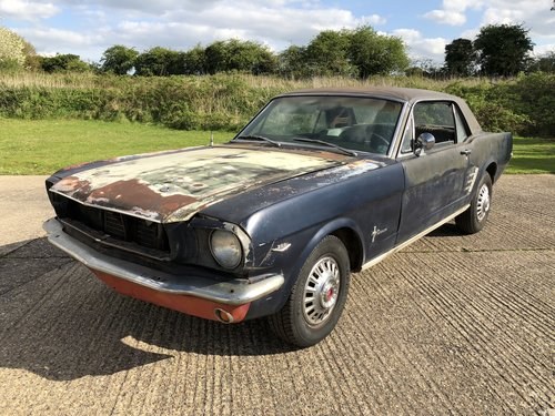 1966 Ford Mustang ‘A’ Code 289 V8 Project SOLD