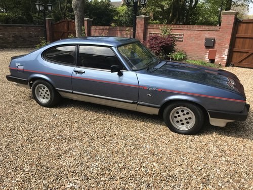 1983 Ford Capri 2.8 Injection - Rare 5 Speed Model For Sale